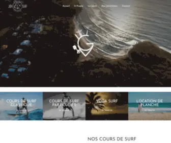 Jex-Ecoledesurf.com(JEX) Screenshot