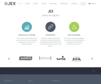 Jex-IT.fr(Applications web pour les entreprises) Screenshot