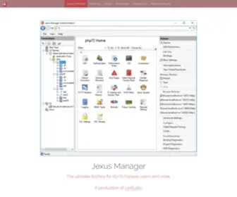 Jexusmanager.com(Jexus Manager) Screenshot