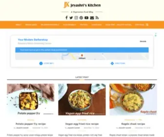 Jeyashriskitchen.com(Jeyashri's Kitchen) Screenshot