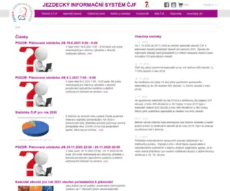 Jezdectvi.org(ČJF) Screenshot