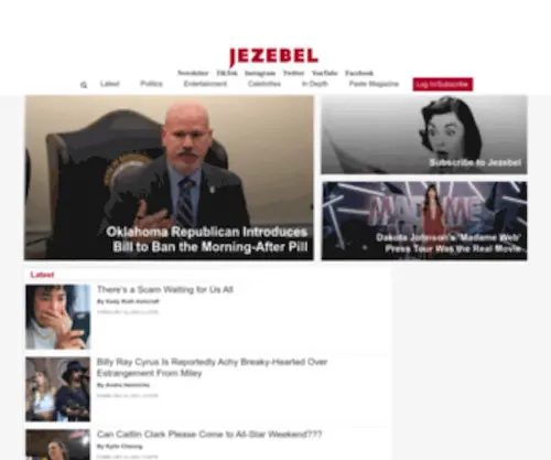 Jezebel.com(Jezebel) Screenshot