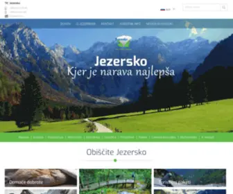 Jezersko.info(Kjer) Screenshot