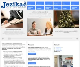 Jezikac.si(Jezikač šola tujih jezikov) Screenshot