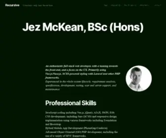 Jezmckean.com(Jezmckean) Screenshot