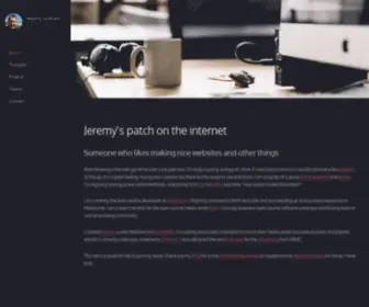 Jez.me(Jeremy's patch on the internet) Screenshot
