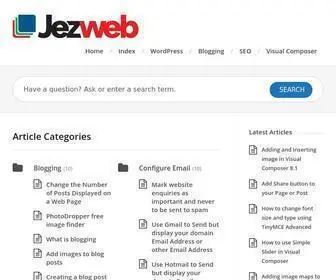 Jezweb.info(Web Design with WordPress) Screenshot
