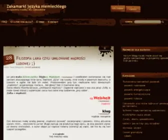 Jezyk-Niemiecki-Blog.com(Nauka) Screenshot