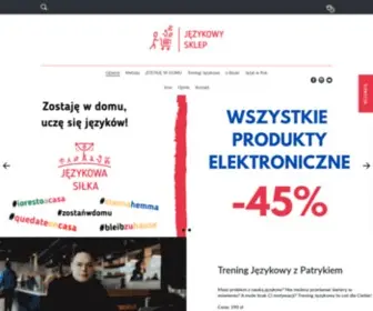 Jezykowysklep.pl(The multichannel e) Screenshot