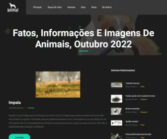 JF-Caxias.pt(Informações E Imagens De Animais) Screenshot