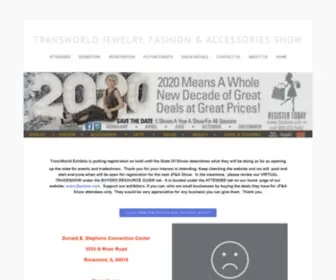 Jfashow.com(TRANSWORLD JEWELRY) Screenshot