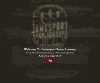 JFbrewery.com(Jamesport Farm Brewery) Screenshot