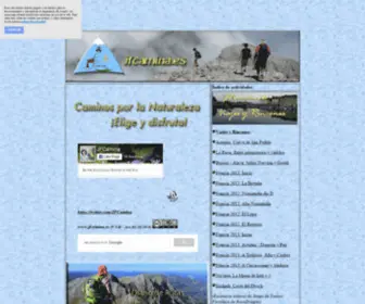 Jfcamina.es(Paseos por la Naturaleza) Screenshot