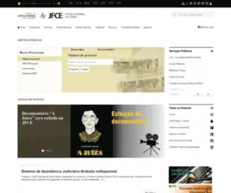 Jfce.jus.br(Início) Screenshot