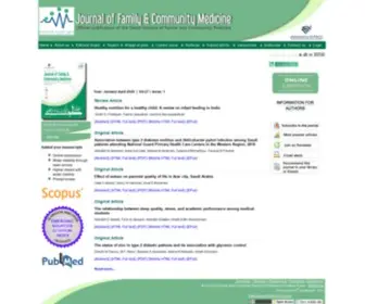 JFcmonline.com(The purpose of the Journal) Screenshot