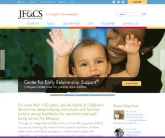 JFCsboston.org(Jewish Family & Children's Service) Screenshot