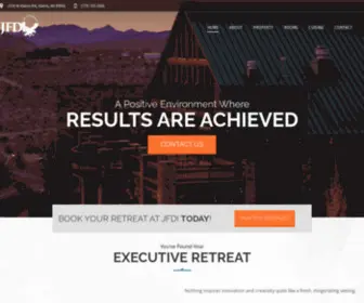 Jfdiretreat.com(JFDI) Screenshot