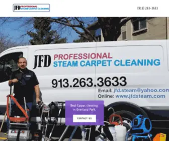 JFDsteam.com(JFD Steam Carpet Cleaning) Screenshot