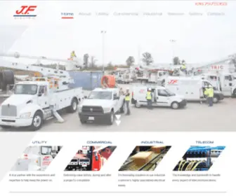 Jfelectric.com(J.F. Electric) Screenshot