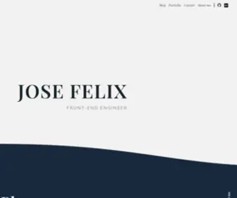 Jfelix.info(Personal website and blog by jose felix) Screenshot