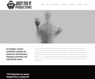 Jfiproductions.com(Just Fix It Productions) Screenshot