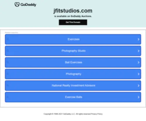 Jfitstudios.com(JFITSTUDIO(S)) Screenshot