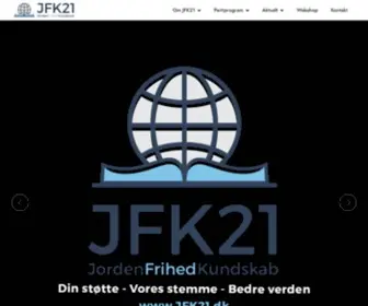 JFK21.dk(JFK21 aktivisme) Screenshot