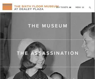 JFK.org(The Sixth Floor Museum) Screenshot