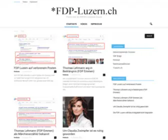 JFL.ch(FDP.Die Lieberalen Luzern) Screenshot