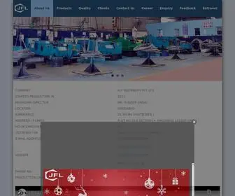 Jflindia.com(HP FASTENERS) Screenshot