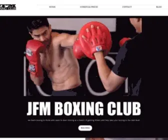 JFmboxingclub.com(JFM Boxing Club) Screenshot