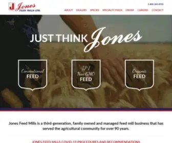 JFM.ca(Jones Feed Mills Ltd) Screenshot