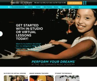 Jfmusicacademy.com(Joe Ferrante Music Academy) Screenshot