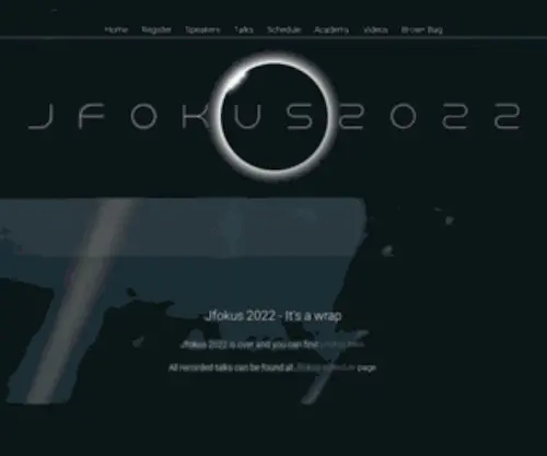 Jfokus.com(Developers) Screenshot