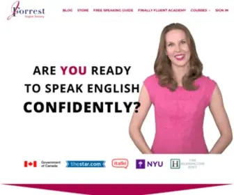 Jforrestenglish.com(JForrest English Training) Screenshot