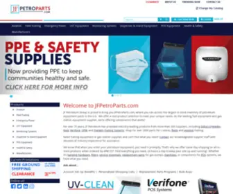 Jfpetroparts.com(JF Petroleum) Screenshot