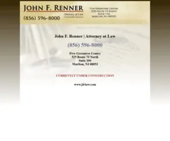 JFrlaw.com(New Jersey Personal Injury Lawyer) Screenshot