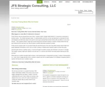 JFSStrategicconsulting.com(JFSStrategicconsulting) Screenshot