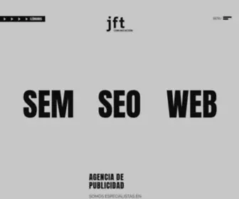 JFtcomunicacion.es(Agencia de Publicidad) Screenshot