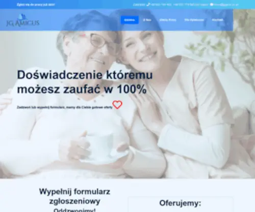 Jgamicus.pl(JG Amicus) Screenshot