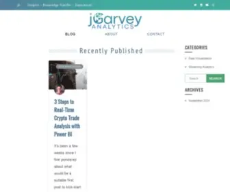 Jgarveyanalytics.com(Insights) Screenshot