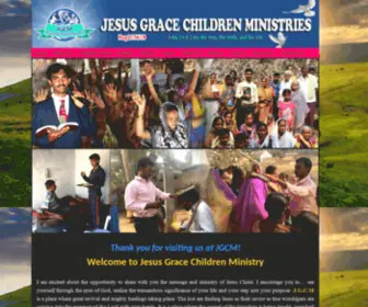 JGcmindia.org(Jesus Grace Children Ministries) Screenshot