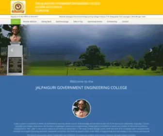 Jgecalum.org(The Jalpaiguri Government Engineering College) Screenshot