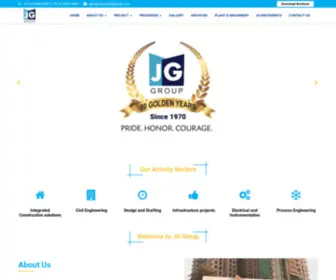 Jgengineers.net(JG GROUP OF COMPANIES) Screenshot