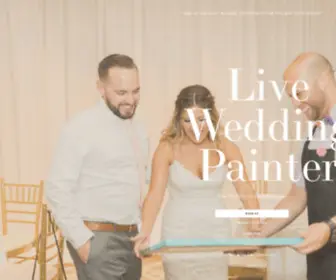 Jgeventpainter.com(Live Wedding Painter as a unique romantic gift) Screenshot