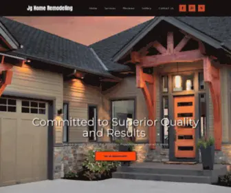 Jghomeremodeling.com(JG Home Remodeling) Screenshot