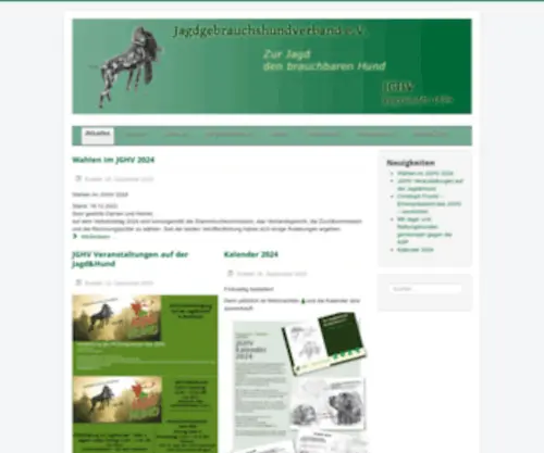 JGHV.de(Aktuelles) Screenshot