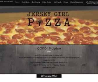 Jgirlpizza.com(Jersey Girl Pizza) Screenshot