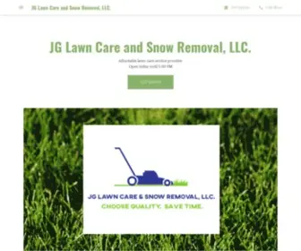 Jglawnandsnow.com(JG Lawn Care and Snow Removal) Screenshot