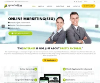 Jgmarketing.com.au(Website Design and Development Company in Sydney) Screenshot